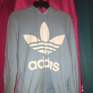 Blue Adidas Hoodie